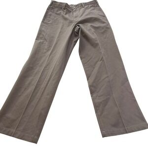 Savane | Pants | Savane Tailored 2 U Comfort Waist Chino Pants Mens 32 Gray  Cotton Straight Leg | Poshmark